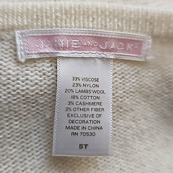 EUC: Elegant Janie & Jack Floral Cardigan 🌹 - Size 5T - Picture 3 of 5